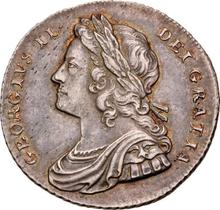 1 Schilling 1728    "Porträt in jungen Jahren"