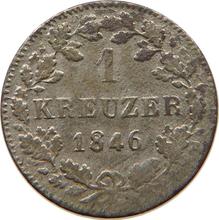 1 крейцер 1846   