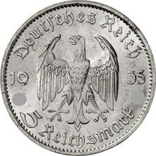 5 Reichsmark 1935 G   "Garrison Church (undated)"