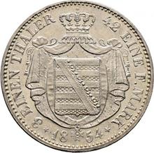 1/3 Thaler 1854  F 
