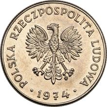 10 Zlotych 1974 MW   "Henryk Sienkiewicz" (Pattern)