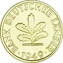 5 Pfennig 1949 J   "Bank deutscher Länder"