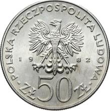 50 Zlotych 1982 MW  EO "Boleslaw III Krzywousty"