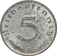 5 Reichspfennig 1940 F  