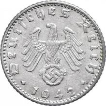 50 Reichspfennig 1942 D  