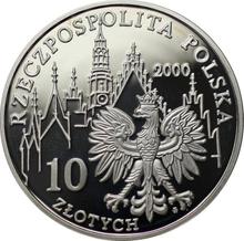 10 Zlotych 2000 MW  NR "1000 years of Wroclaw"