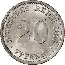 20 Pfennig 1874 D  