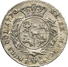 2 Zlote (8 Groszy) 1770  IS 