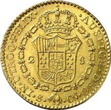 2 Escudos 1802 S CN 