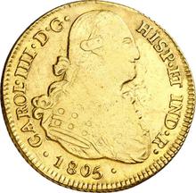 4 Escudos 1805 So FJ 