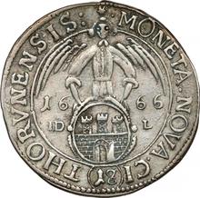 Ort (18 Groszy) 1666  HDL  "Torun"