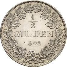 1/2 Gulden 1842   