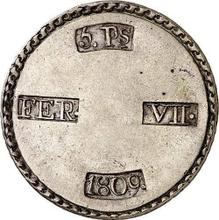 5 Pesetas 1809   
