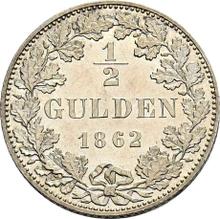 1/2 Gulden 1862   
