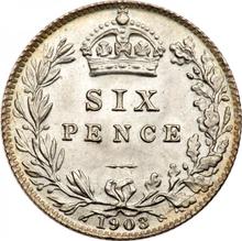 Sixpence 1903   