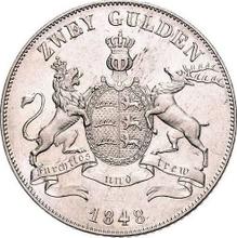 2 Gulden 1848   