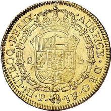 8 Escudos 1801 P JF 