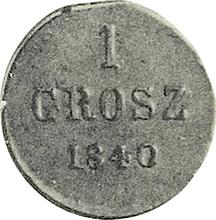 1 grosz 1840 MW   ""1 GROSZ"" (Prueba)