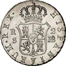 2 Reales 1832 S JB 