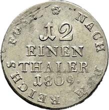 1/12 Thaler 1809 C  