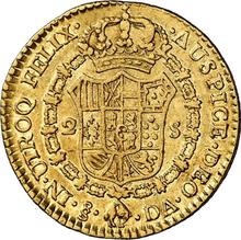 2 Escudos 1774 So DA 