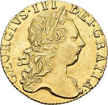 Guinea 1773    "Third laureate bust"