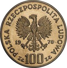 100 Zlotych 1978 MW   "Elchkopf" (Probe)