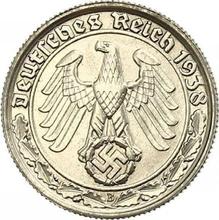 50 Reichspfennig 1938 B  