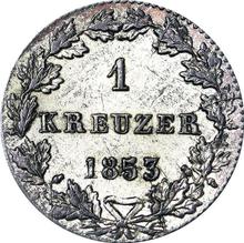 1 krajcar 1853   