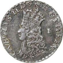 Penny no date (no-date-1662)    "Second coinage"