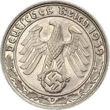 50 Reichspfennig 1939 D  