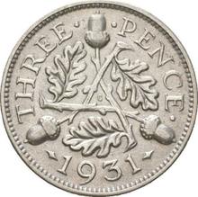 3 Pence 1931   
