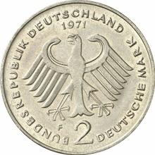 2 марки 1971 F   "Теодор Хойс"