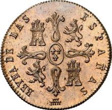 8 Maravedís 1837    "Denomination on obverse"
