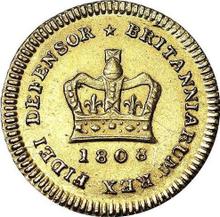 Third Guinea 1808    "Second laureate bust"