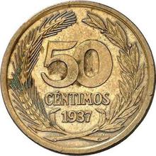 50 Céntimos 1937    (Pattern)