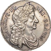 Halfcrown 1674    "Fourth laureate bust"