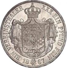 Thaler 1867 B  