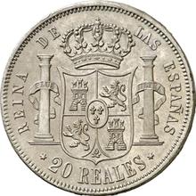 20 Reales 1862   