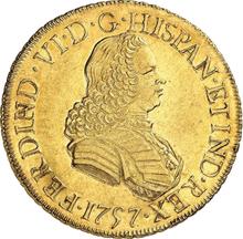 8 Escudos 1757 Mo MM 