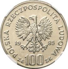 100 Zlotych 1985 MW  TT "Mother's Health Center"