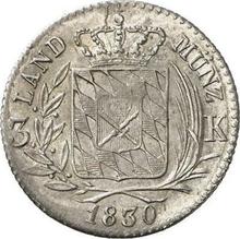 3 Kreuzer 1830   