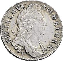 Shilling 1697 y   "First laureated bust"
