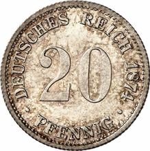 20 Pfennig 1874 B  