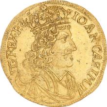 Ducat 1655  IT SCH  "Portrait with Crown"