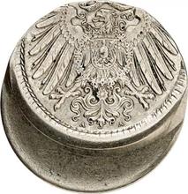 5 fenigów 1890-1915   