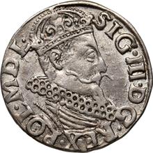3 Groszy (Trojak) 1620    "Krakow Mint"