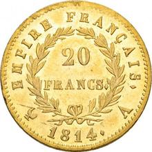 20 Francs 1814 A  