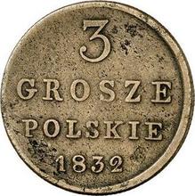 3 Grosze 1832  FH 