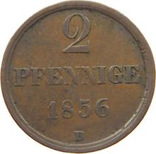 2 Pfennig 1856 B  